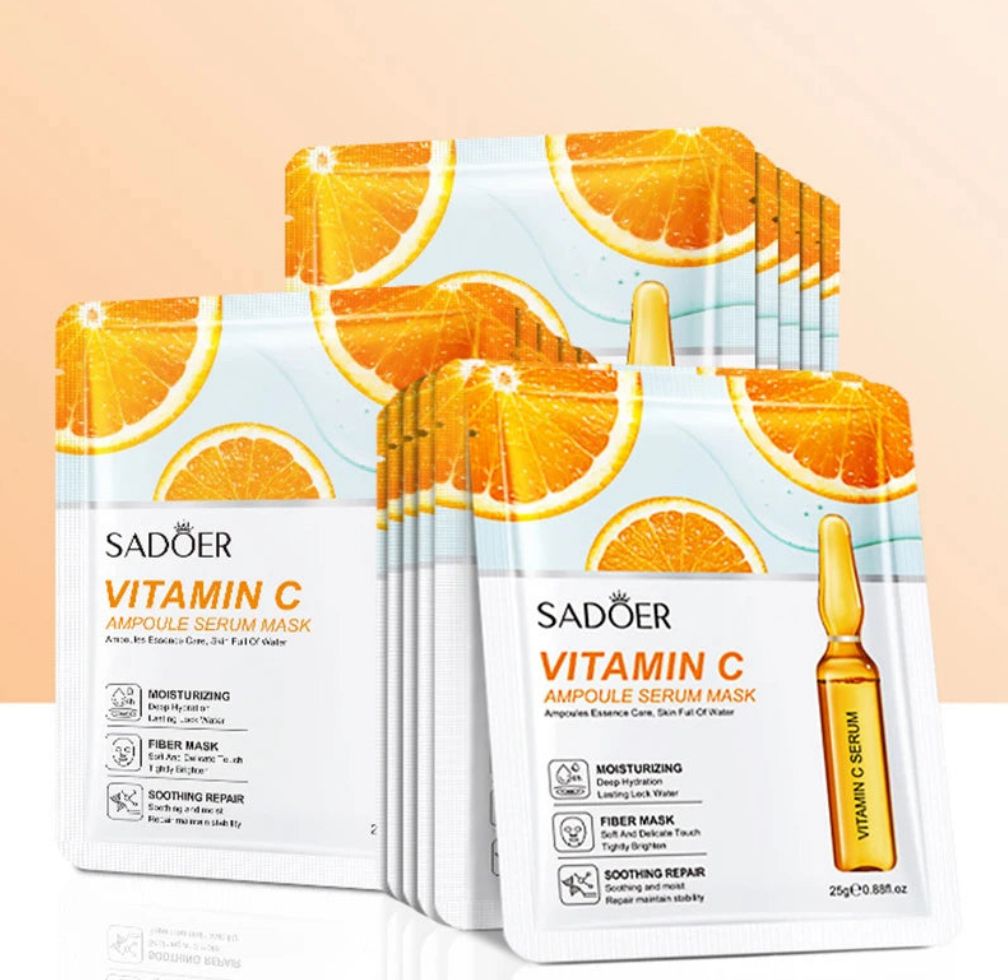 Masque facial à la Vitamine C - SADOER -